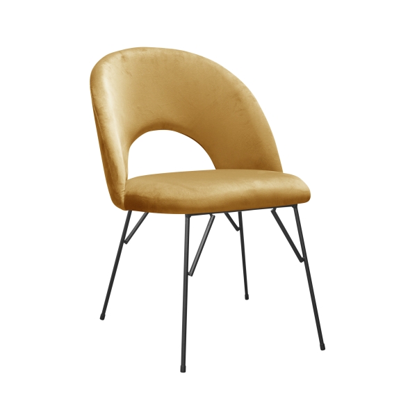 Stuhl SUSSO ROUGH mustard - www.artigo.at